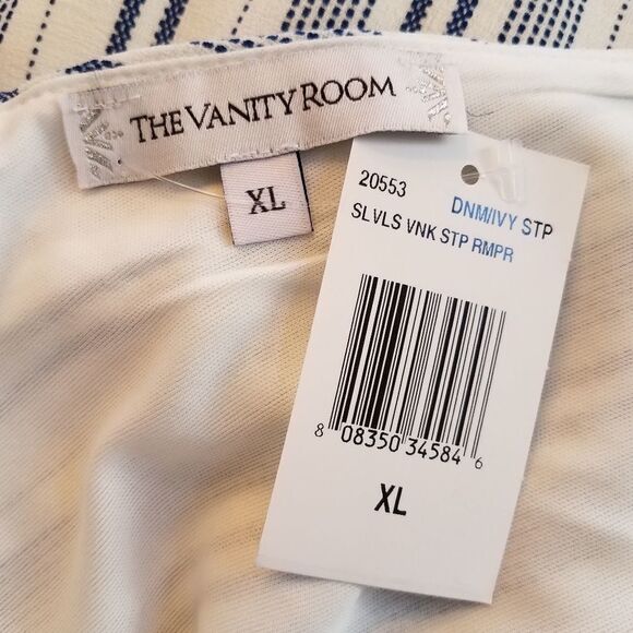 NEW Vanity Room Sleeveless V-neck Romper sz XL - Picture 7 of 7